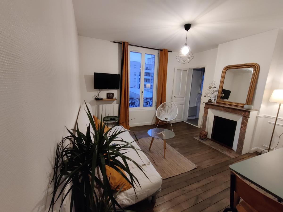 Appartement Cosy A 10 Min A Pieds De La Gare Reims Bagian luar foto